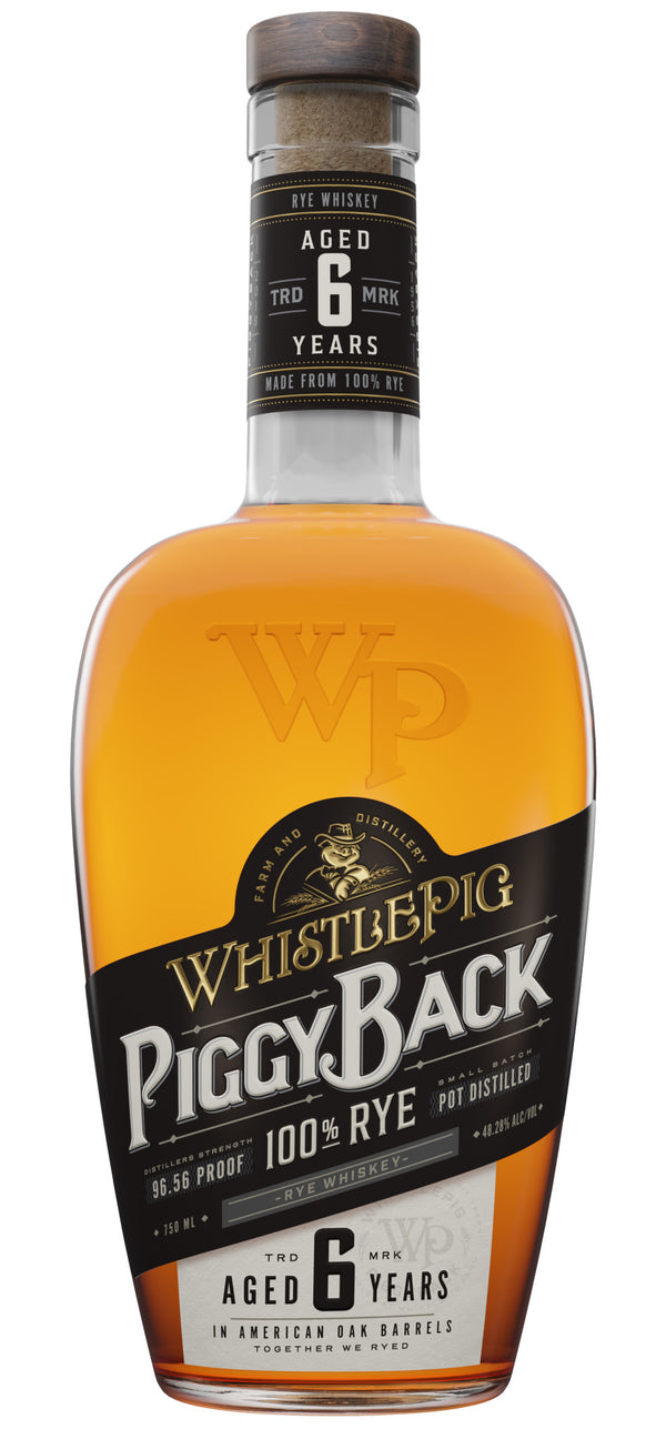 Whistlepig PiggyBack Rye Whisky 750mL