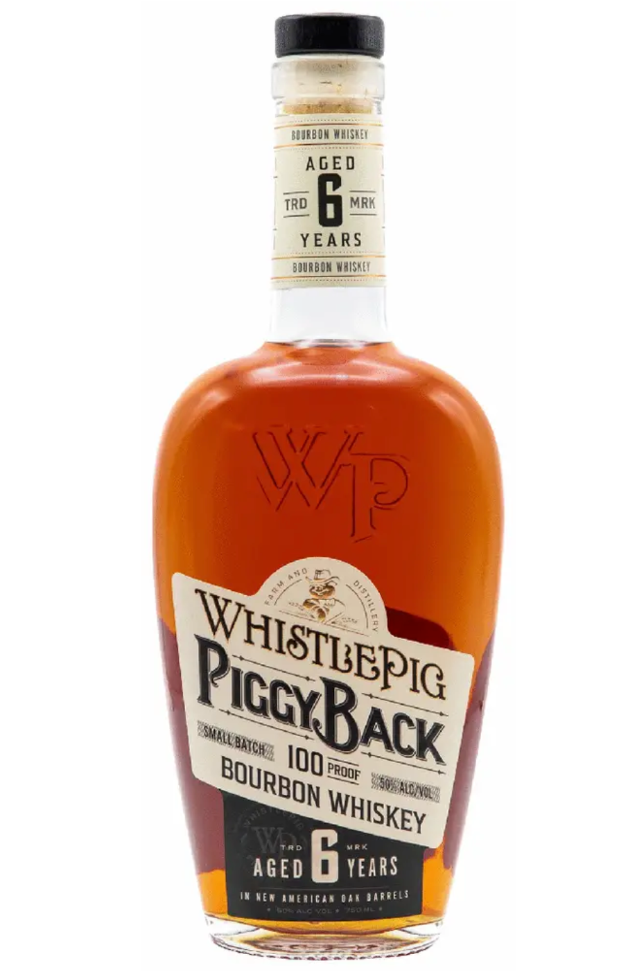 Whistlepig Piggy Back Bourbon 750mL