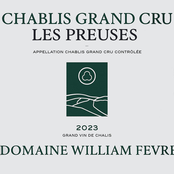 William Fevre Chablis Chablis Les Clos Grand Cru 2018