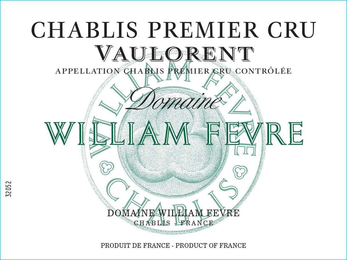 William Fevre Chablis Vaulorent 1er Cru 2018
