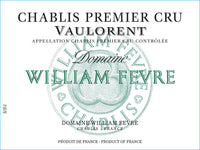 William Fevre Chablis Vaulorent 1er Cru 2018