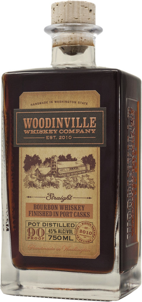 Woodinville Bourbon Whiskey Port Cask 750mL