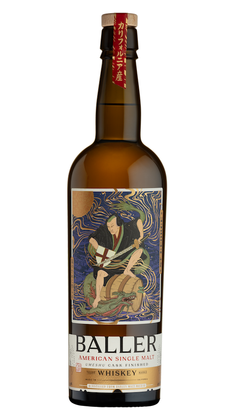 St George Baller American Single Malt Whiskey 750mL
