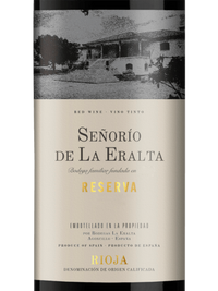 Bodegas la Eralta Reserva Rioja 2014
