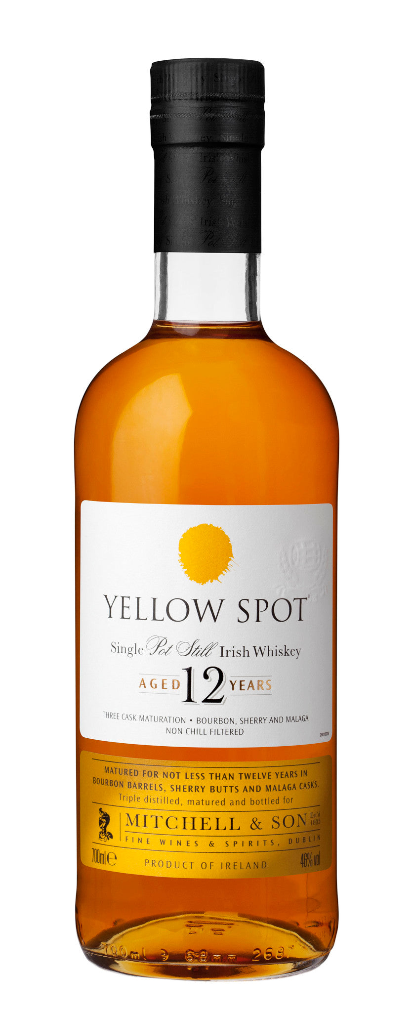 Yellow Spot 12 year Whiskey 750mL