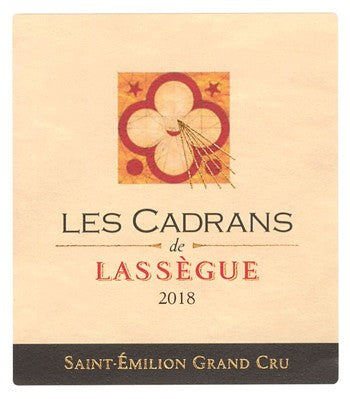 Chateau Lassegue Les Cadrans de Lassegue Grand Cru 2021
