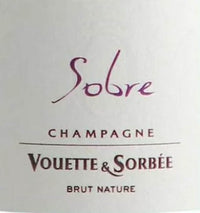 Champagne Vouette-et-Sorbee Sobre 2014