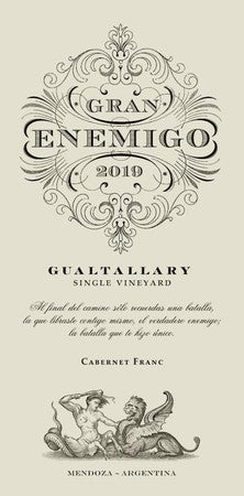 El Enemigo Gran Enemigo Cab Franc Gualtallary 2019