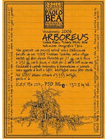 Paolo Bea Arboreus Umbria Bianco 2016