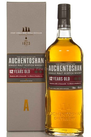 Auchentoshan 12 Year Scotch Single Malt Whiskey 750mL