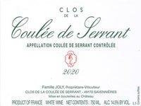 Nicolas Joly Clos de la Coulee de Serrant 2022