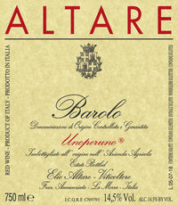 Elio Altare Barolo Unoperuno 2013