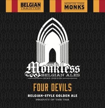 Monkless Belgian Ales Four Devils 16oz Can