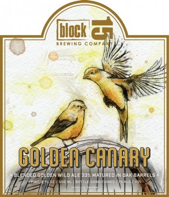 Block 15 Golden Canary 500mL Bottle