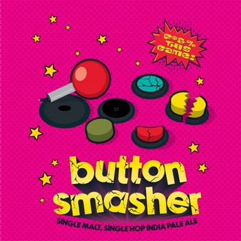 Level Beer Button Smasher 16oz Can