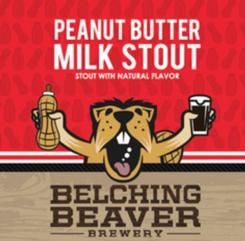 Belching Beaver Peanut Butter Milk Stout 16oz Can
