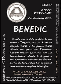 Monastero Suore Cistercensi Benedic Lazio Rosso 2020