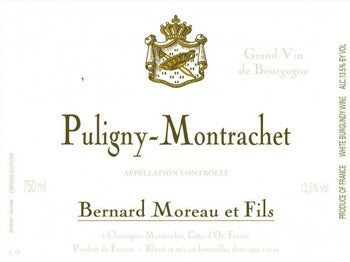 Domaine Bernard Moreau Puligny-Montrachet 2021