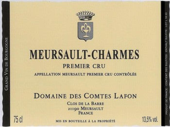 Domaine des Comtes Lafon Meursault Charmes Premier Cru 2019