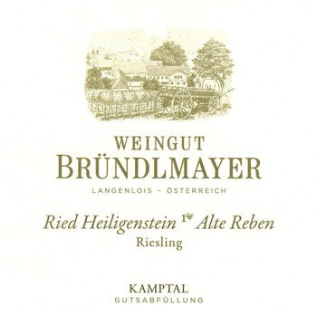 Brundlmayer Zobinger Heiligenstein Erste Lage Alte Reben Riesling 2015