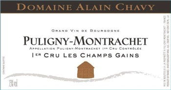 Alain Chavy Puligny-Montrachet Les Champs Gains Premier Cru 2022