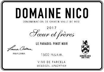 Domaine Nico Le Paradis Pinot Noir 2016