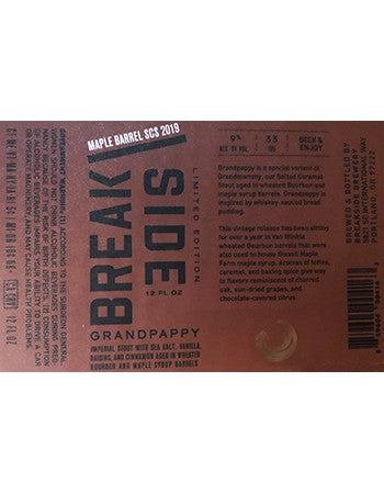 Breakside Grandpappy 2019