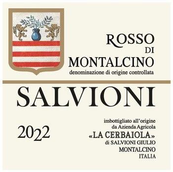 Salvioni Rosso di Montalcino 2022