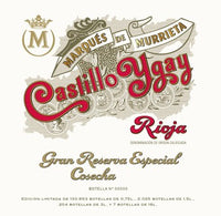 Marques de Murrieta Castillo Ygay Gran Reserva Especial Cosecha 2012