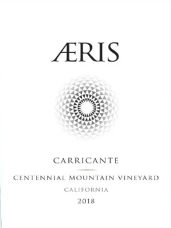 Aeris Carricante Centennial Mountain Estate 2018