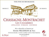 Domaine Henri Prudhon Chassagne-Montrachet Les Chambres 2021