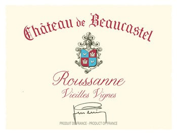 Chateau de Beaucastel Chateauneuf-du-Pape Vieilles Vignes Roussanne 2023