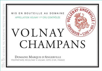 Marquis d'Angerville Volnay 1er Cru Champans 2022
