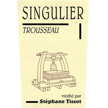 Domaine Tissot Singulier Trousseau 2023