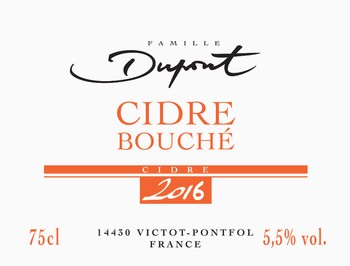 Dupont Cidre Bouche 12.7oz Btl