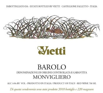 Vietti Barolo Monvigliero 2020