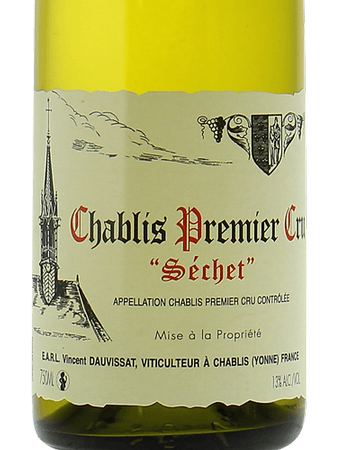 Domaine Rene et Vincent Dauvissat Chablis Premier Cru Sechet 2021