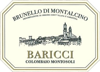 Baricci Montosoli Brunello di Montalcino 2018