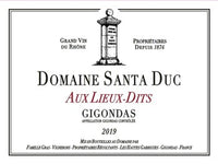 Domaine Santa Duc Aux Lieux Dits Gigondas 2021