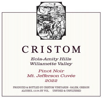 Cristom Mt. Jefferson Cuvee Pinot Noir 2023