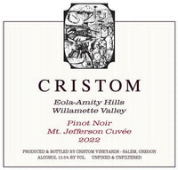 Cristom Mt. Jefferson Cuvee Pinot Noir 2024