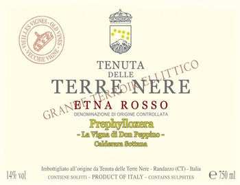 Terre Nere Prephylloxera Ounce Pours