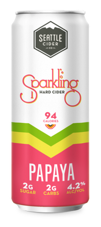 Seattle Cider Papaya Sparkling 16oz Can