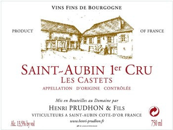Domaine Henri Prudhon Saint-Aubin Les Castets Premier Cru 2022
