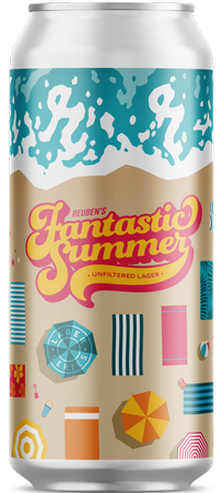 Reubens Brews Fantastic Summer Lager 16oz can