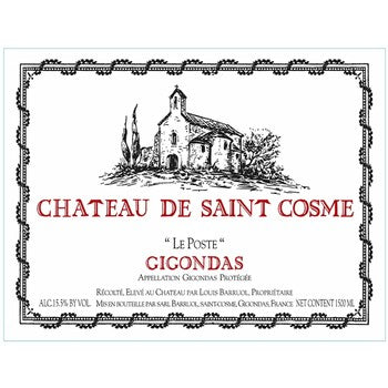 Chateau de Saint Cosme Gigondas Le Poste 2022
