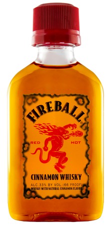 Fireball Cinnamon Whisky 50mL Bottle