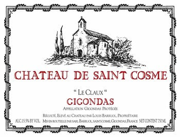 Chateau de Saint Cosme Gigondas Le Claux 2022