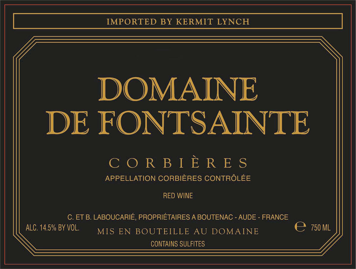 Domaine de Fontsainte Corbieres Rouge 2022