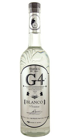 G4 Blanco Tequila 108 High Proof 750mL